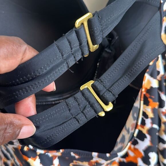 FULLFITALL Floral Tankini Top 18 - Picture 5 of 8